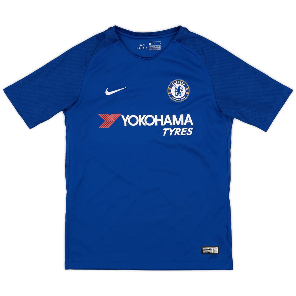 2017-18 Chelsea Home Shirt - 8/10 - (L.Boys)