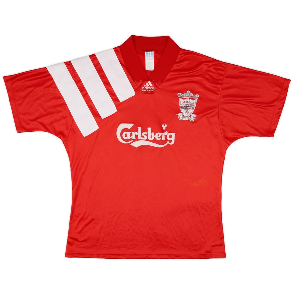 1992-93 Liverpool Centenary Home Shirt - 7/10 - (XL)
