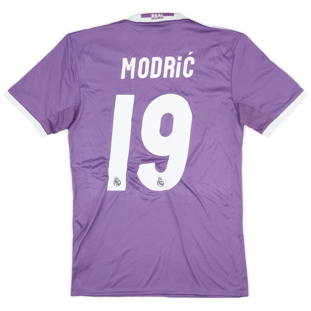 2016-17 Real Madrid Away Shirt Modric #19 (XS)