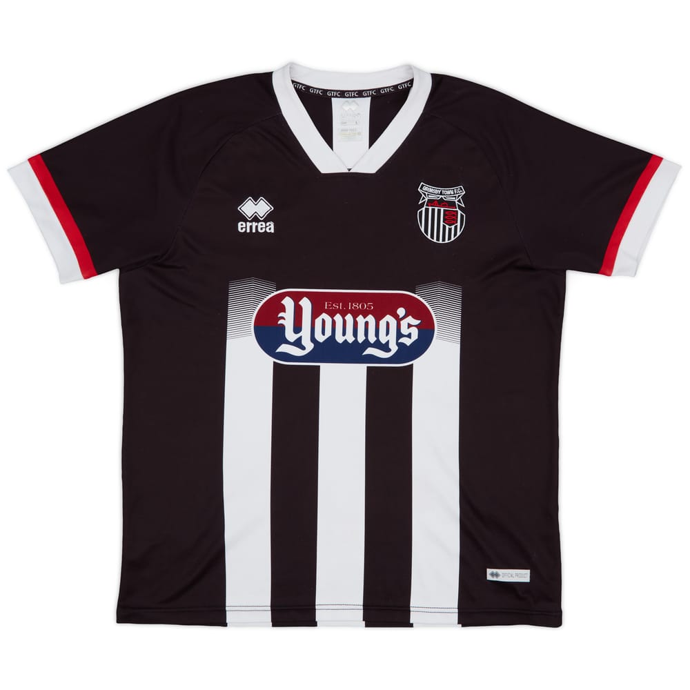 2020-21 Grimsby Town Home Shirt - 8/10 - (L)