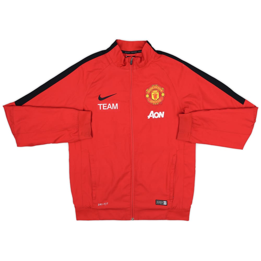 2014-15 Manchester United Staff Issue Nike Track Jacket - 8/10 - (S)