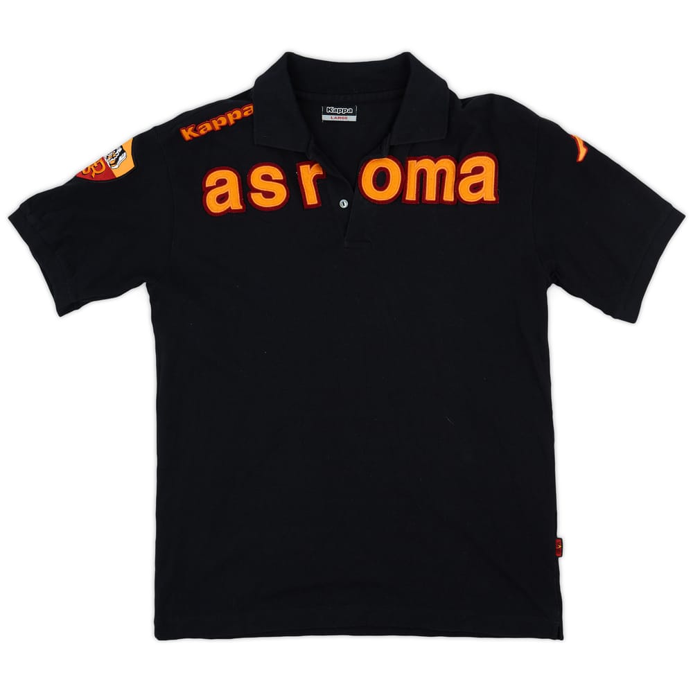 2009-10 Roma Kappa Polo Shirt - 9/10 - (L)