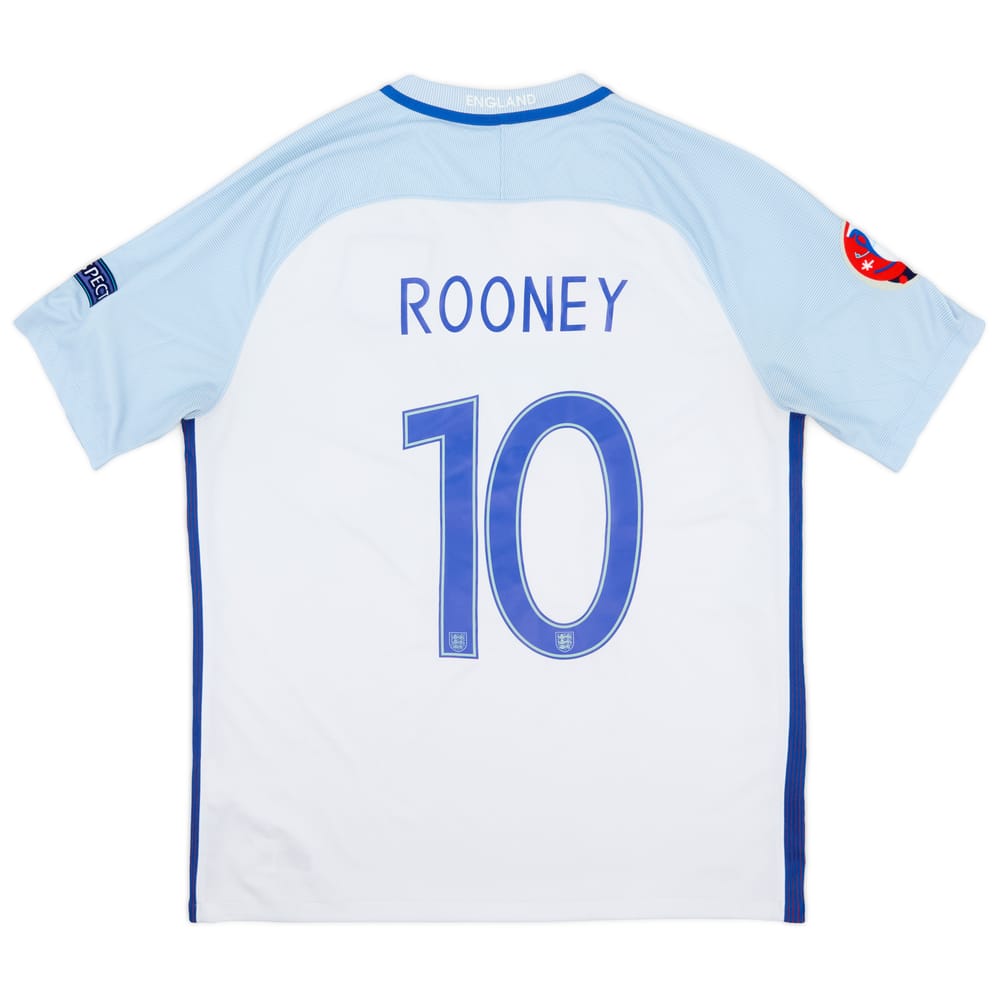2016-17 England Home Shirt Rooney #10 - 7/10 - (L)