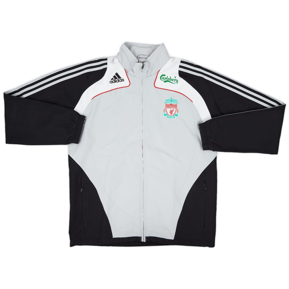2008-09 Liverpool adidas Track Jacket - 7/10 - (M/L)