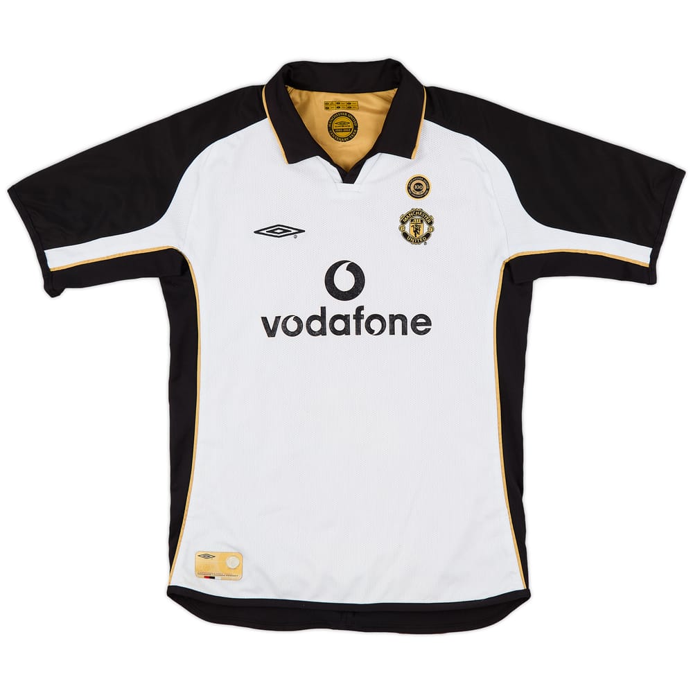 2001-02 Manchester United Centenary Away/Third Shirt - 7/10 - (L.Boys)