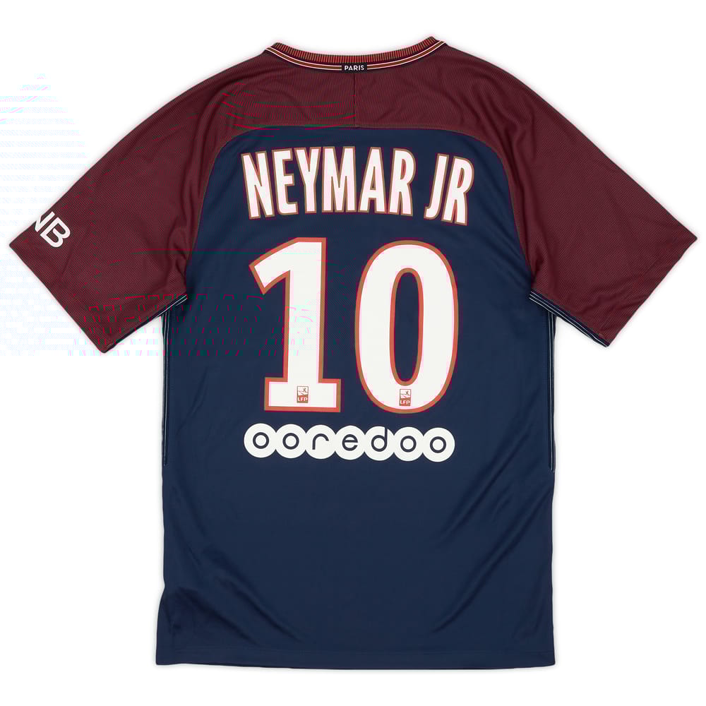 2017-18 Paris Saint-Germain Home Shirt Neymar Jr #10 (S)