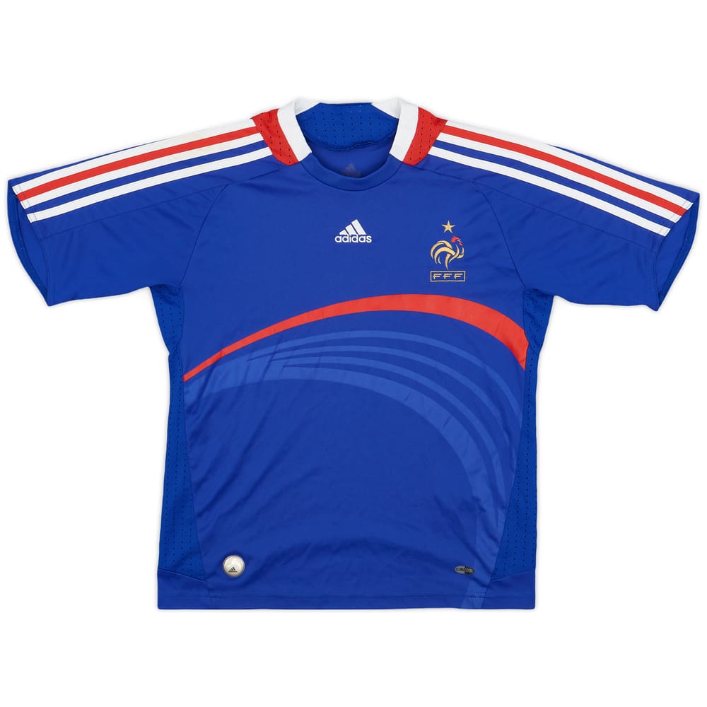 2007-08 France Home Shirt - 6/10 - (M.Boys)