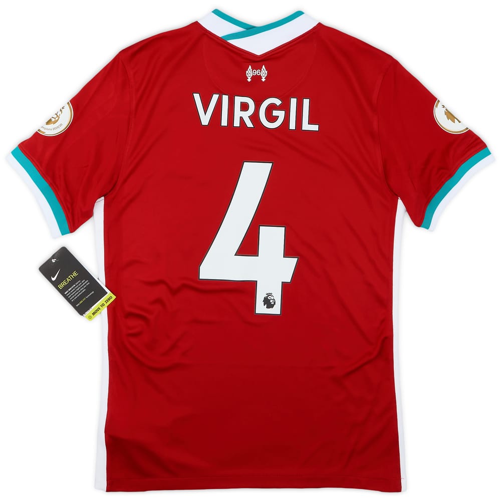 2020-21 Liverpool Home Shirt Virgil #4 (S)