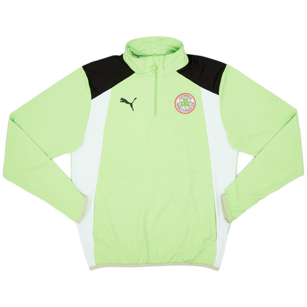 2016-17 Cliftonville Puma Track Jacket - 7/10 - (L)