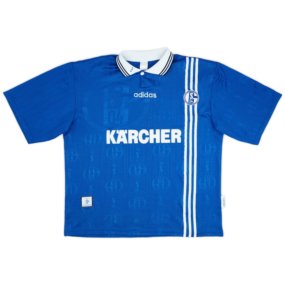 1996-97 Schalke Home Shirt - 8/10 - (XL)