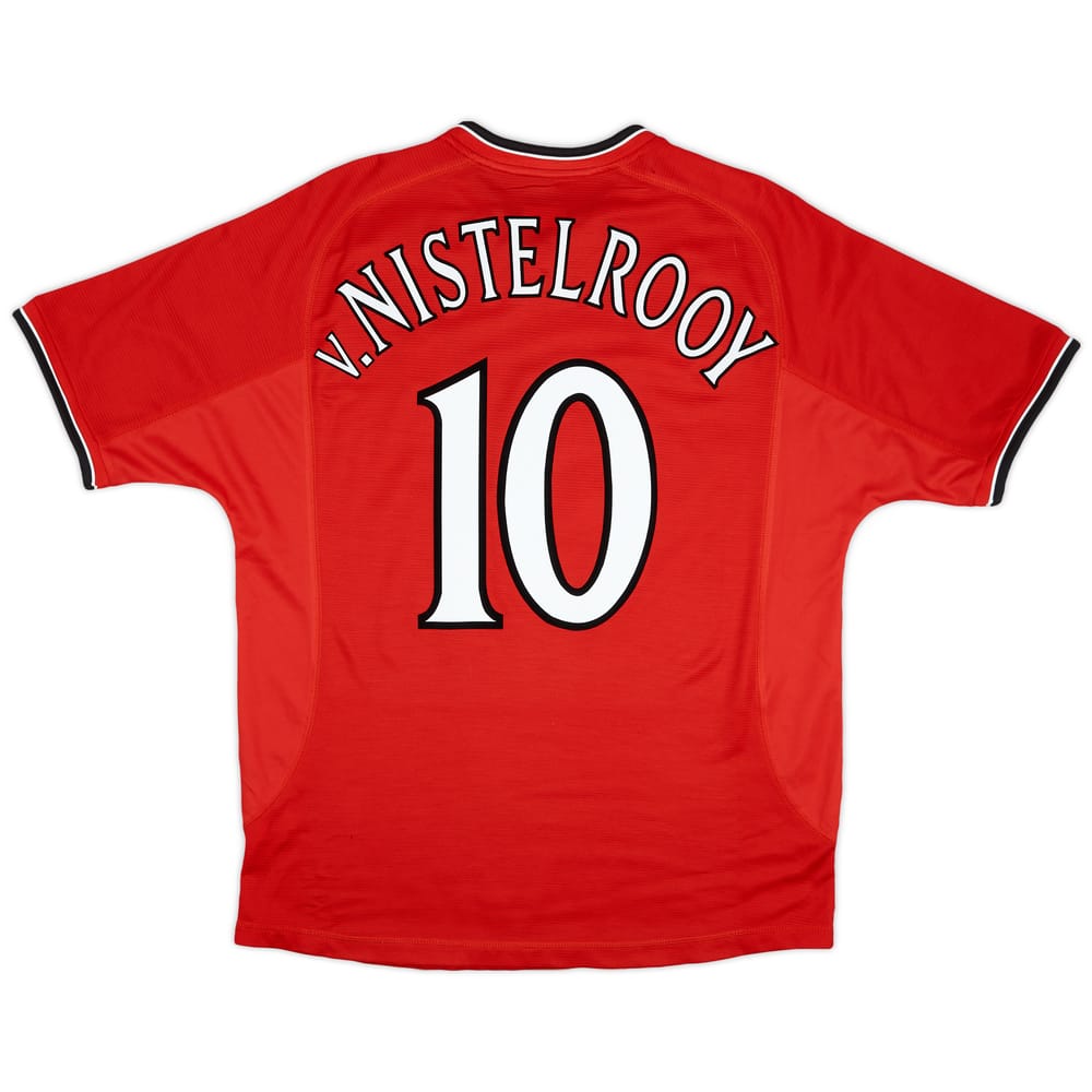 2000-02 Manchester United Home Shirt V.Nistelrooy #10 - 7/10 - (L)