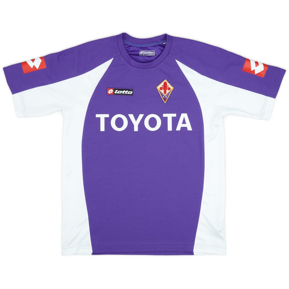 2007-08 Fiorentina Lotto Training Shirt - 9/10 - (L)