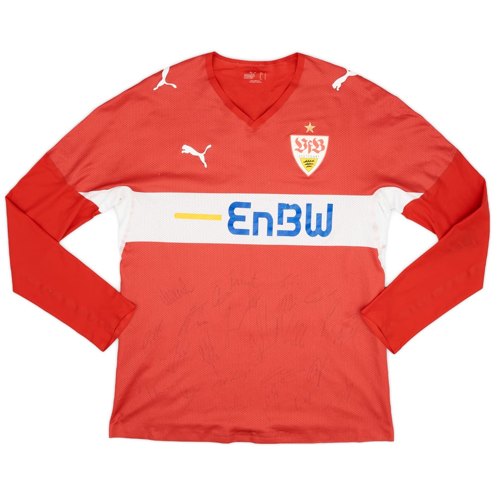 2008-09 Stuttgart Player Issue Signed Away Shirt - 5/10 - (L)