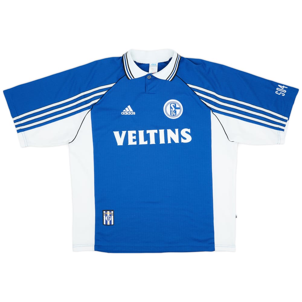 1998-00 Schalke 04 Home Shirt - 9/10 - (XL)