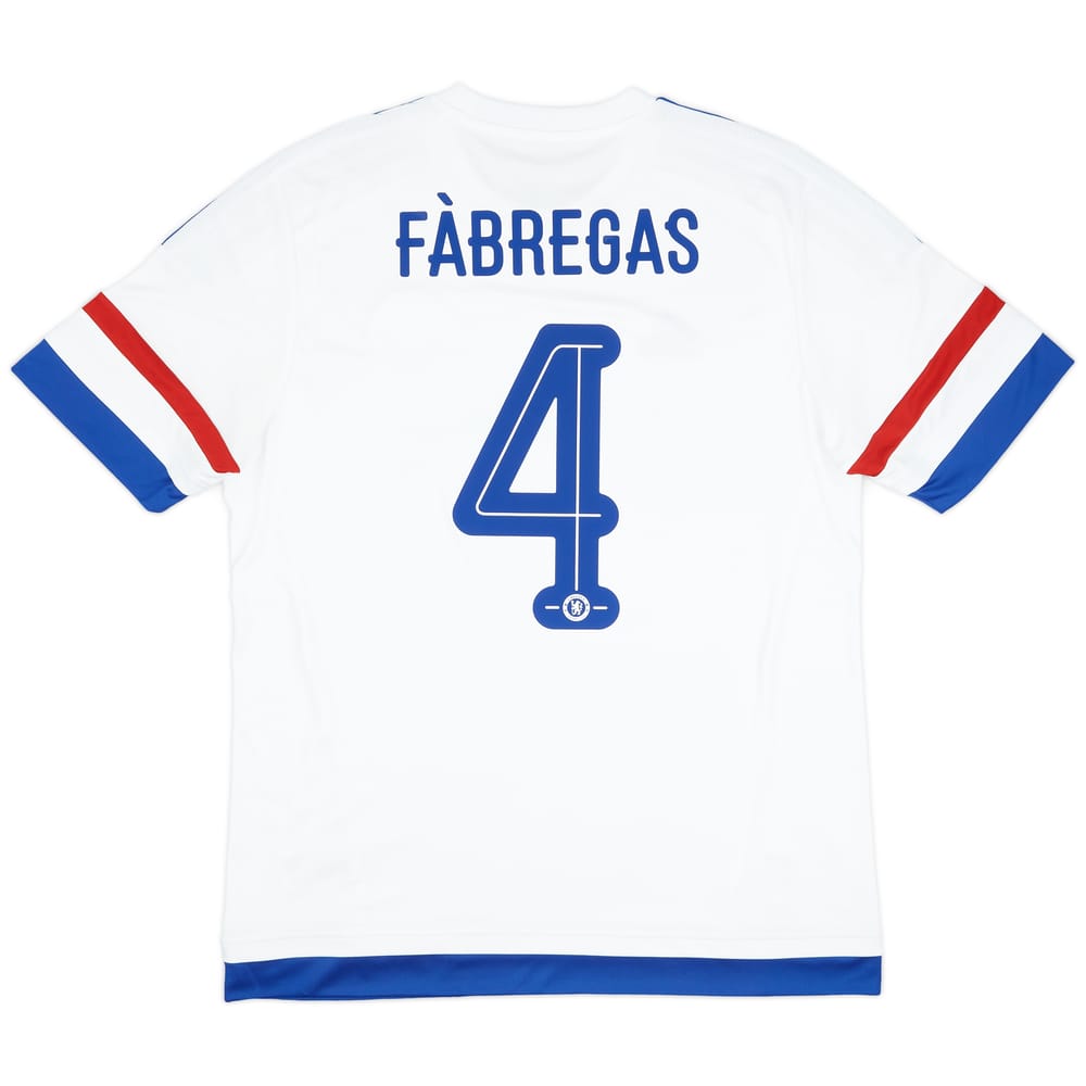 2015-16 Chelsea Away Shirt Fabregas #4 - 6/10 - (L)