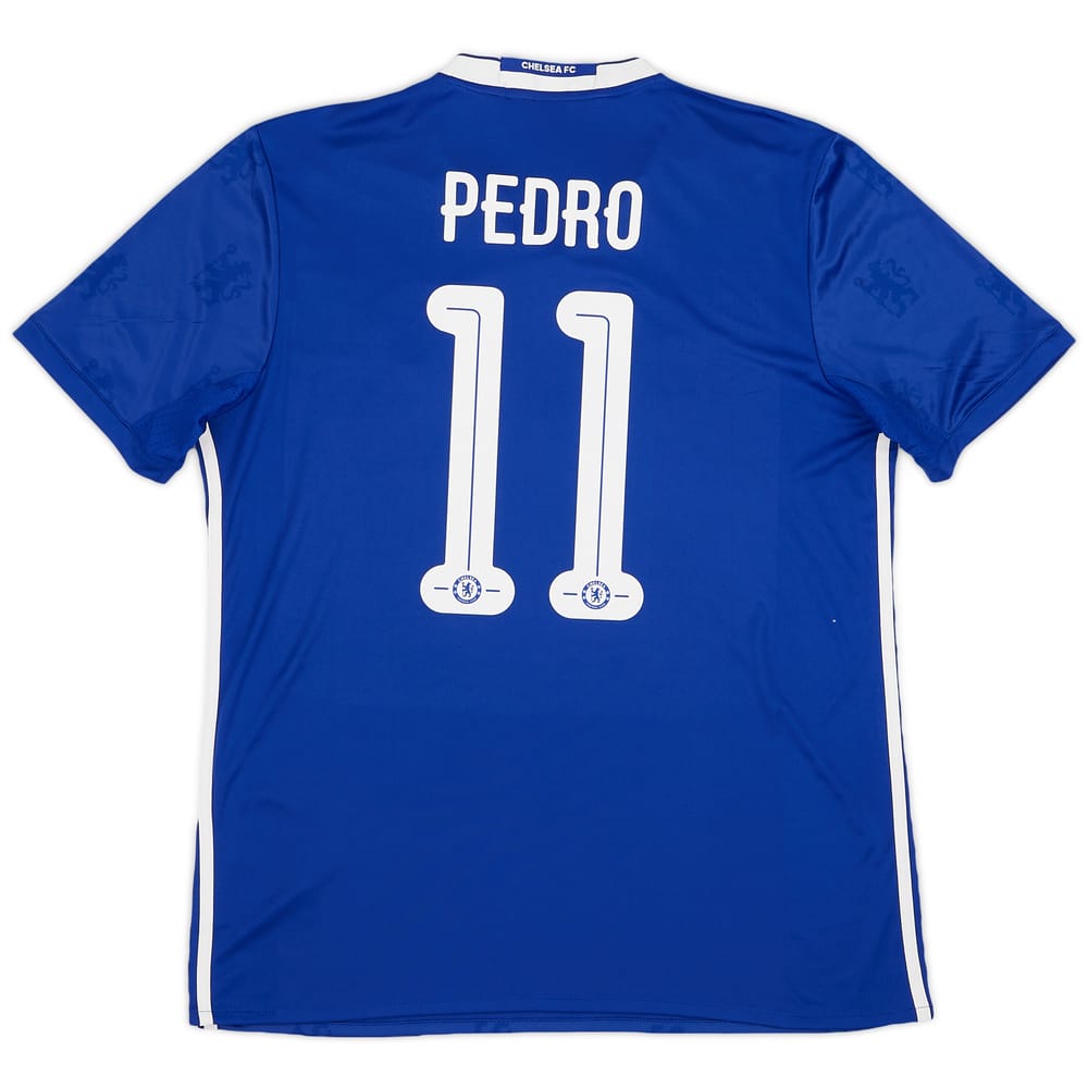 2016-17 Chelsea Home Shirt Pedro #11 - 9/10 - (L)