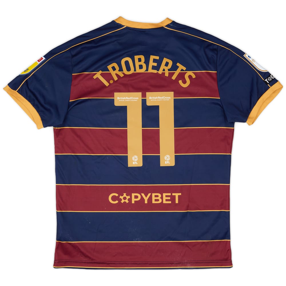 2022-23 QPR Match Issue Away Shirt T.Roberts #11