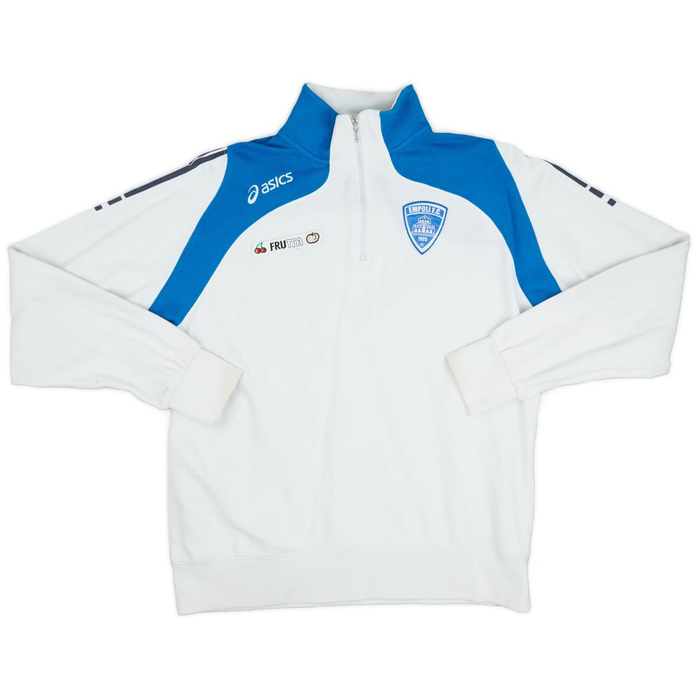 2006-07 Empoli Asics 1/4 Zip Drill Top - 8/10 - (M)