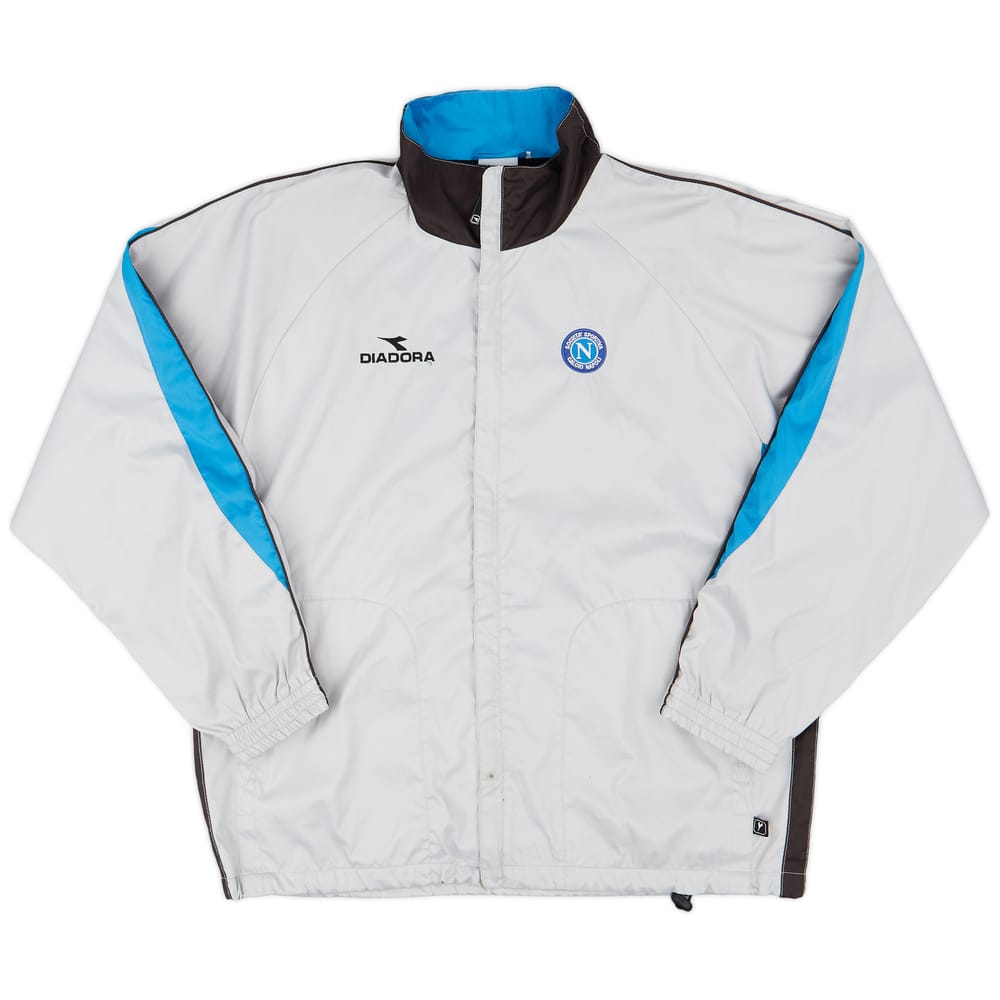 2002-03 Napoli Diadora Track Jacket - 8/10 - (L)