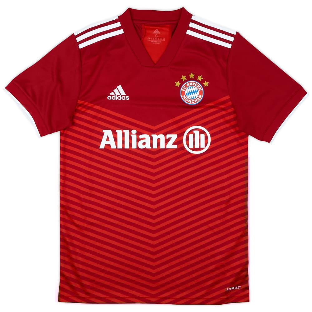 2021-22 Bayern Munich Home Shirt - 9/10 - (Unisex S)