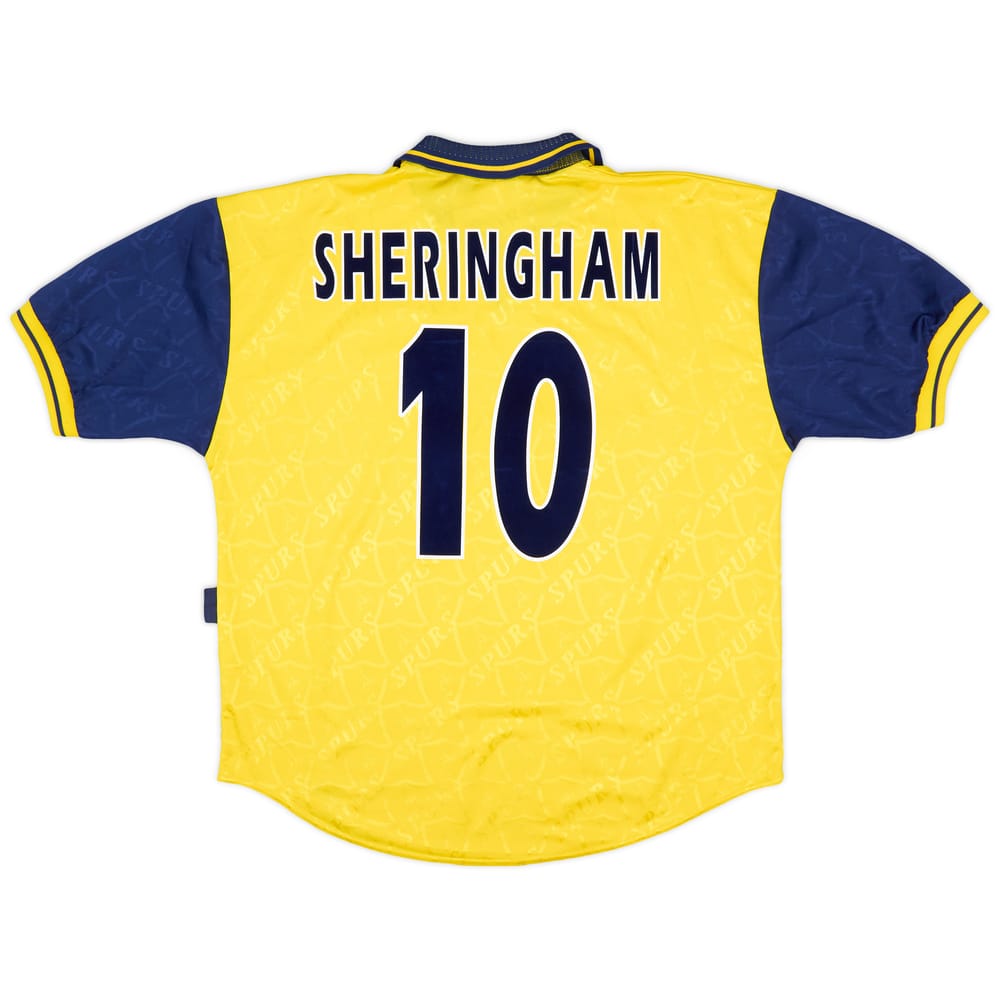 1995-97 Tottenham Third Shirt Sheringham #10 - 9/10 - (XL)