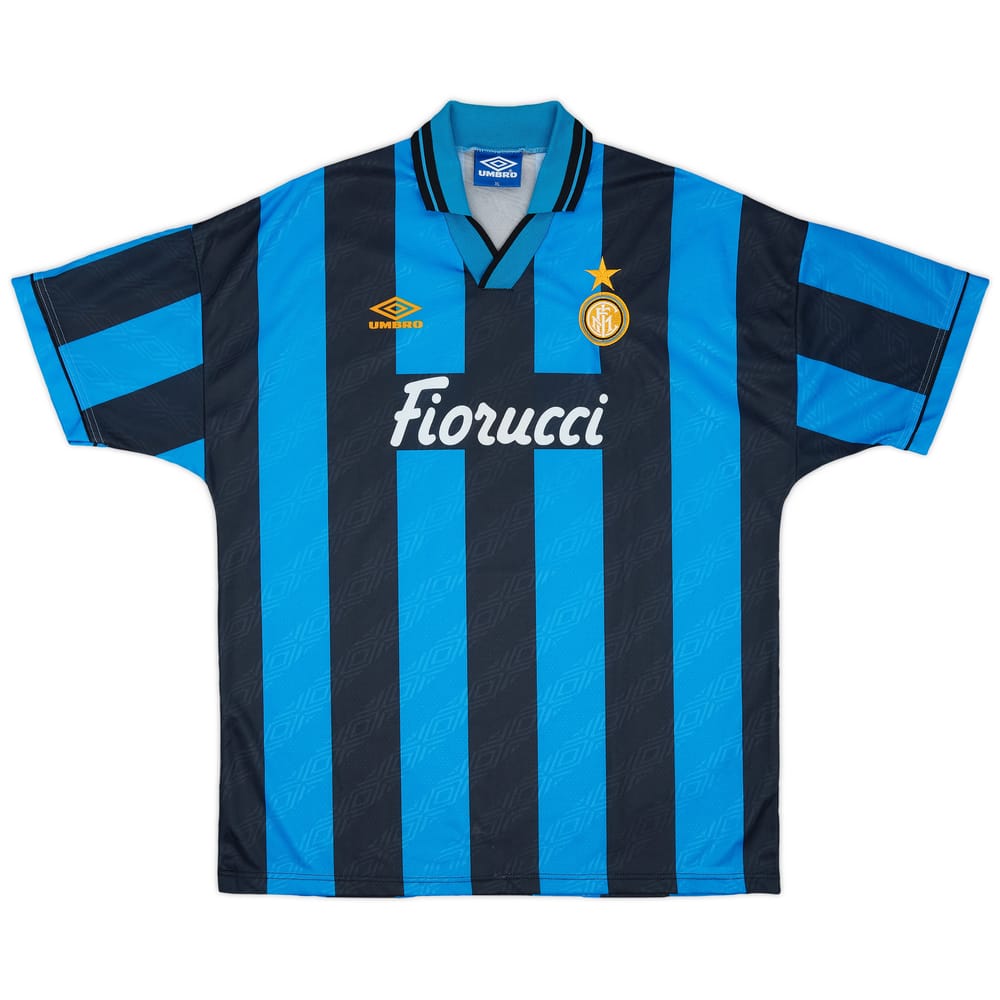 1994-95 Inter Milan Home Shirt - 9/10 - (XL)