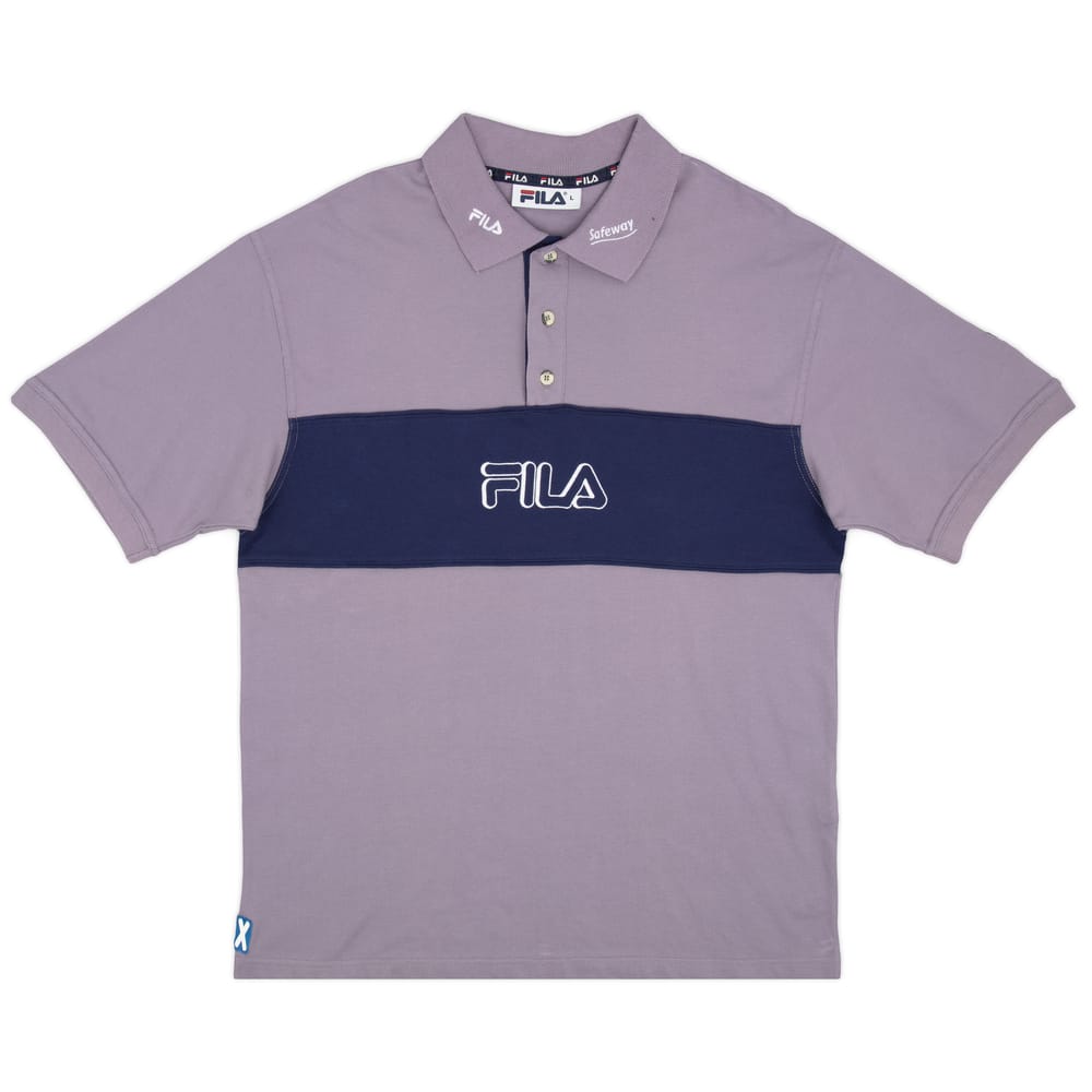 2000-02 Scotland Player Issue Polo T-Shirt (L)