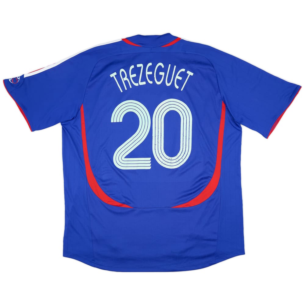 2006-07 France Home Shirt Trezeguet #20 - 4/10 - (XXL)