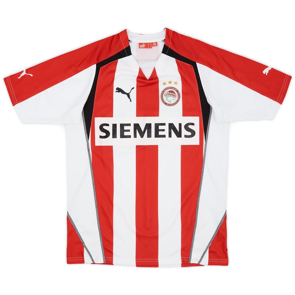 2005-06 Olympiakos Home Shirt - 8/10 - (M)