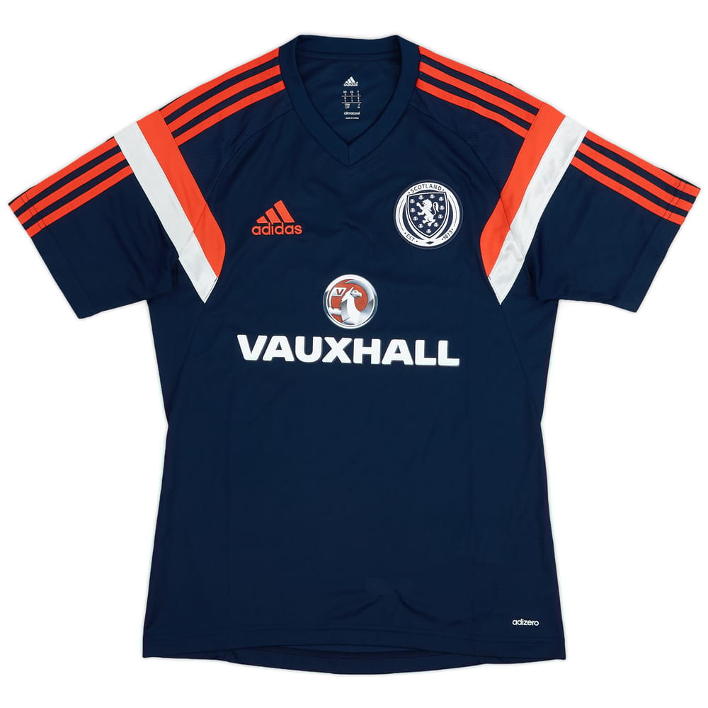 2014-15 Scotland adidas Training Shirt - 9/10 - (S)