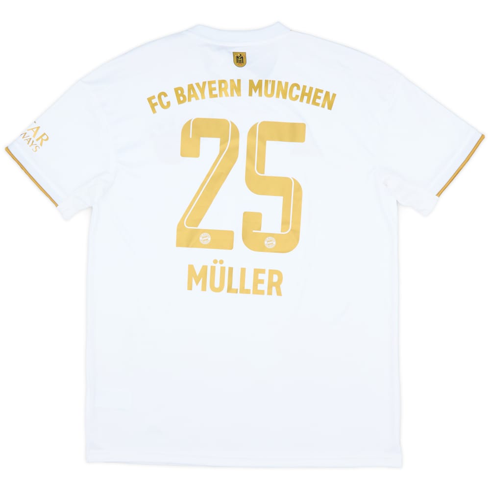 2022-23 Bayern Munich Away Shirt Muller #25 (L)