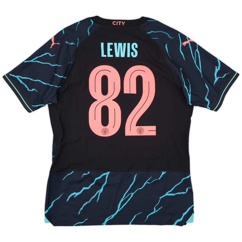2023-24 Manchester City Player Issue Third Shirt Lewis #82