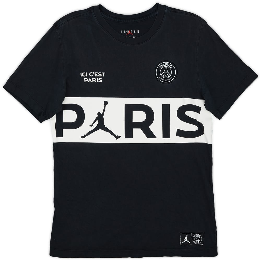 2019-20 Paris Saint-Germain Nike Jordan Cotton Tee - 8/10 - (S)
