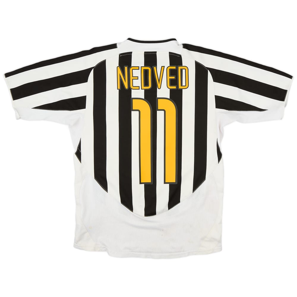2003-04 Juventus Home Shirt Nedved #11 - 5/10 - (S)