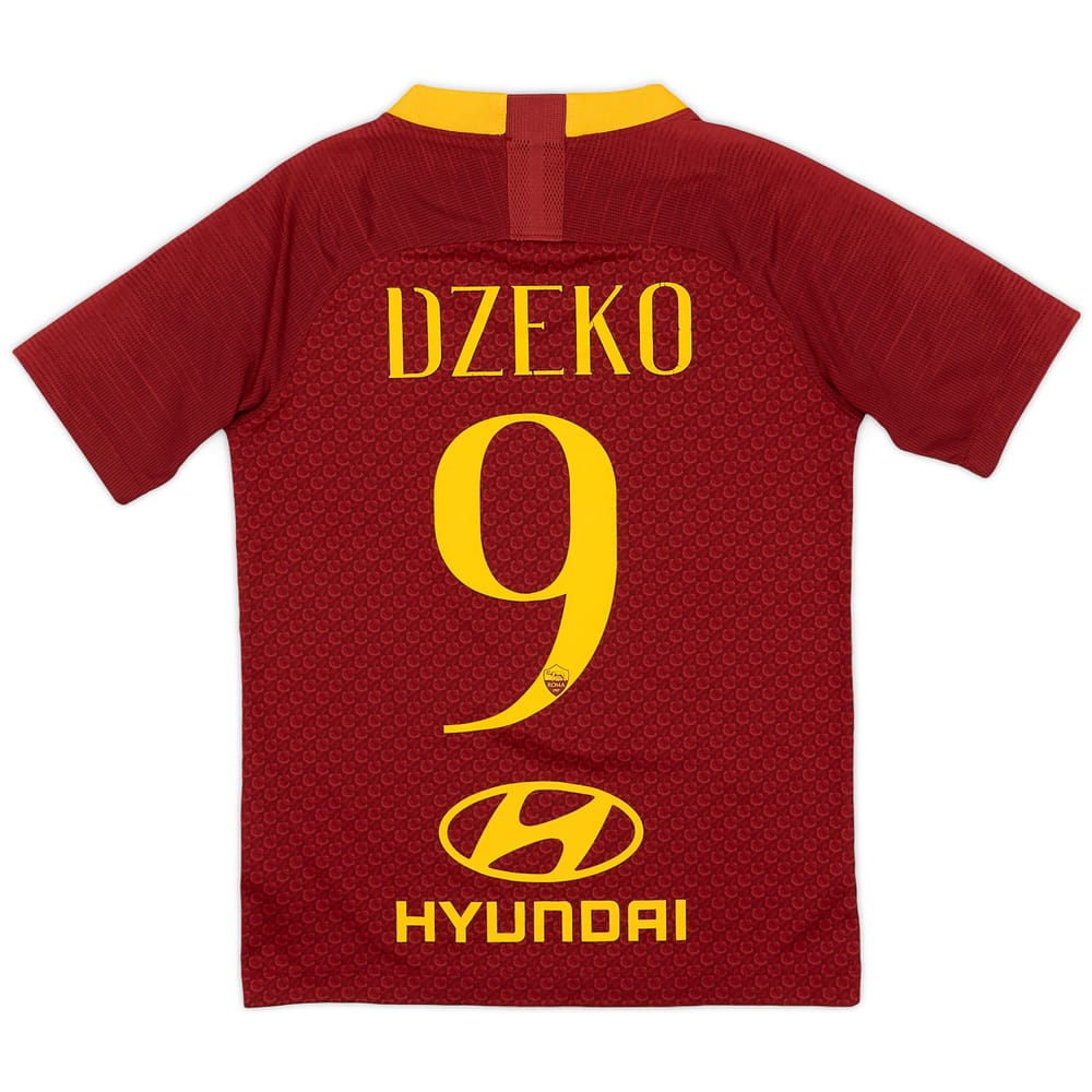 2018-19 Roma Home Shirt Dzeko #9 - 7/10 - (S.Boys)