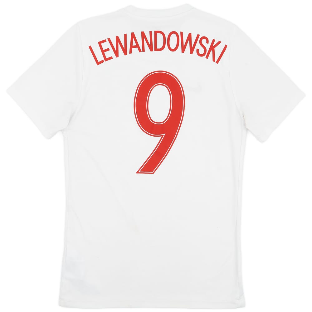 2017 Poland Nike Training Shirt Lewandowski #9 - 8/10 - (S)