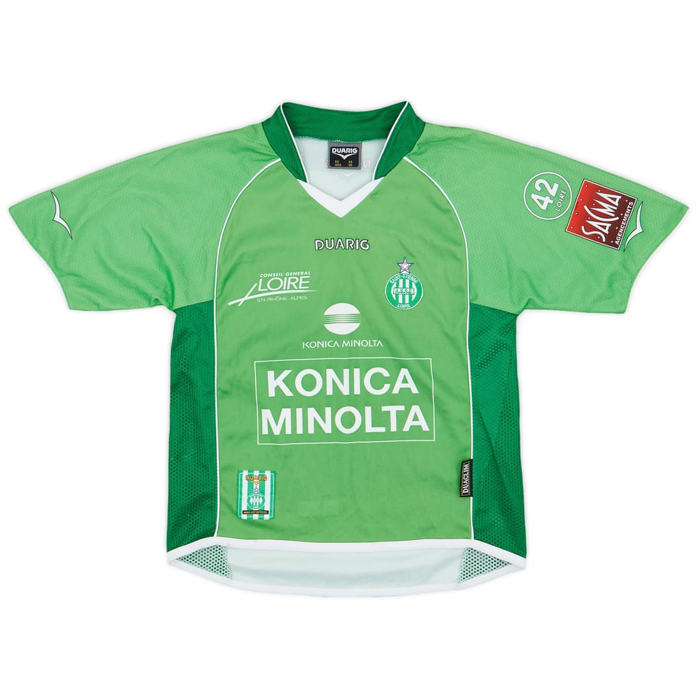 2004-05 Saint Etienne Home Shirt - 7/10 - (XS)