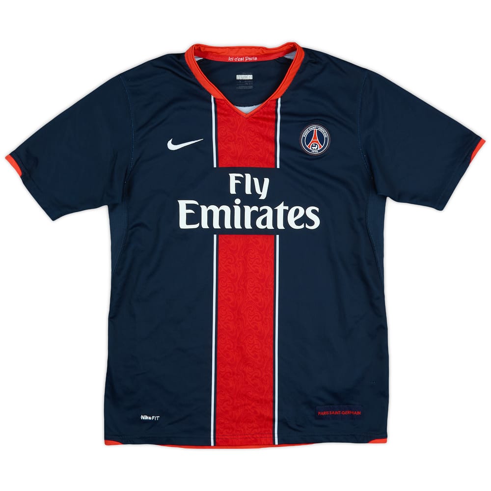 2007-08 Paris Saint-Germain Home Shirt - 7/10 - (XL.Boys)