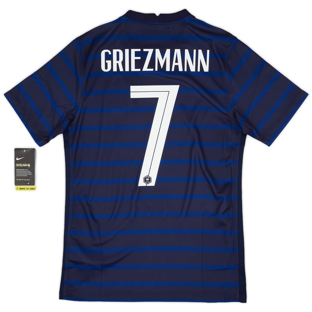2020-21 France Home Shirt Griezmann #7 (S)