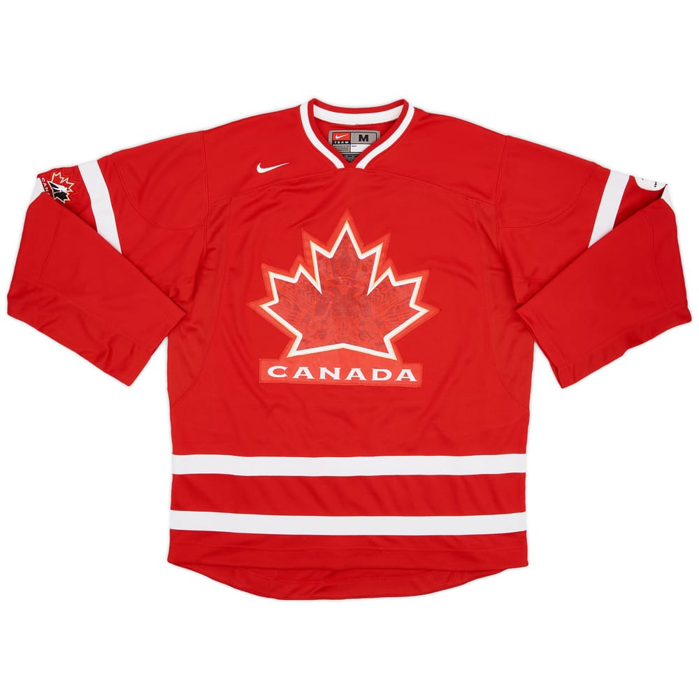 2010 Canada National Hockey Team Nike Away Jersey - 7/10 - (M)
