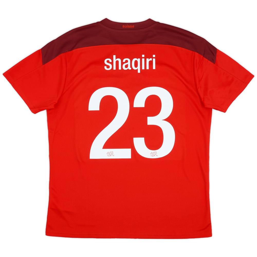 2020-21 Switzerland Home Shirt Shaqiri #23 (XL)