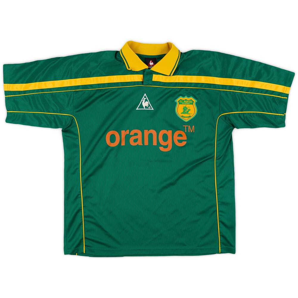 2001-02 Nantes European Home Shirt - 7/10 - (M)