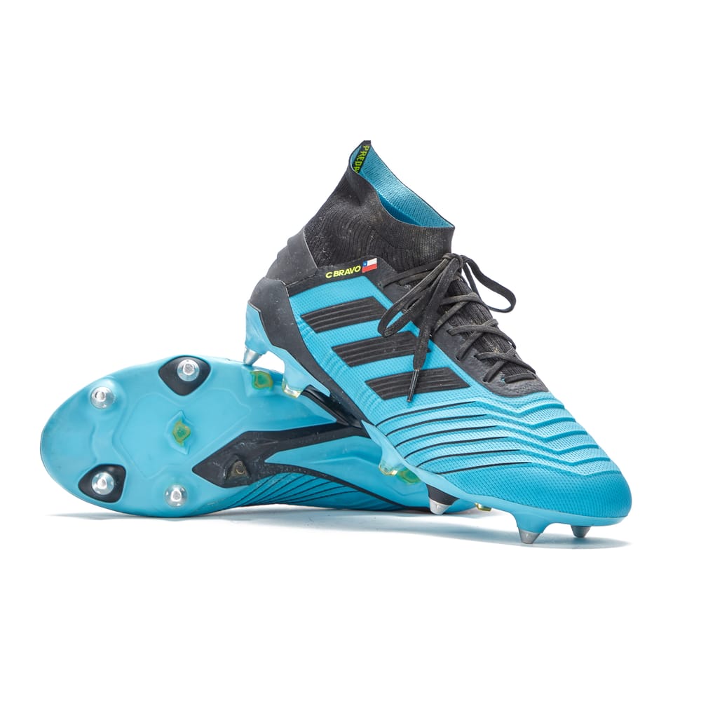 2019 Adidas Match Worn Predator 19.1 Football Boots (Claudio Bravo) - 7/10 - SG 10½