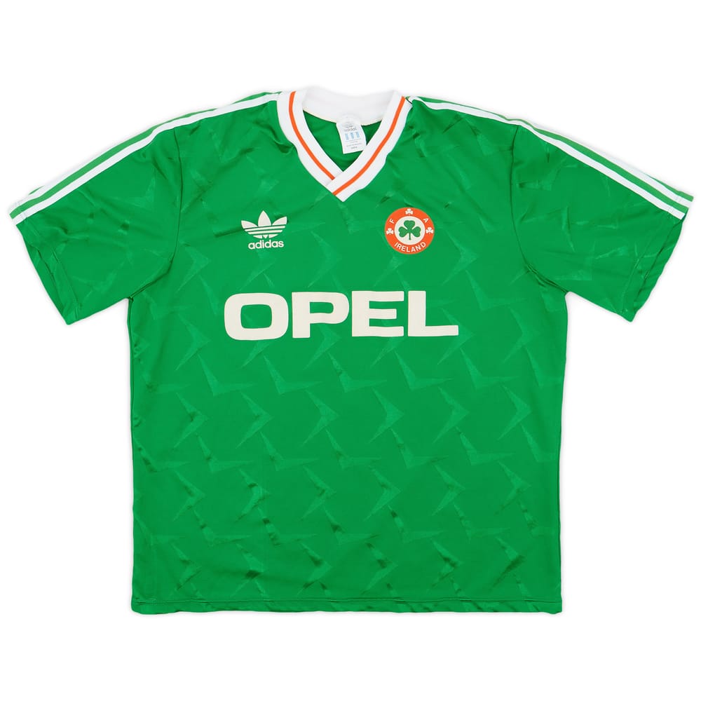 1990-92 Ireland Home Shirt - 8/10 - (XL)