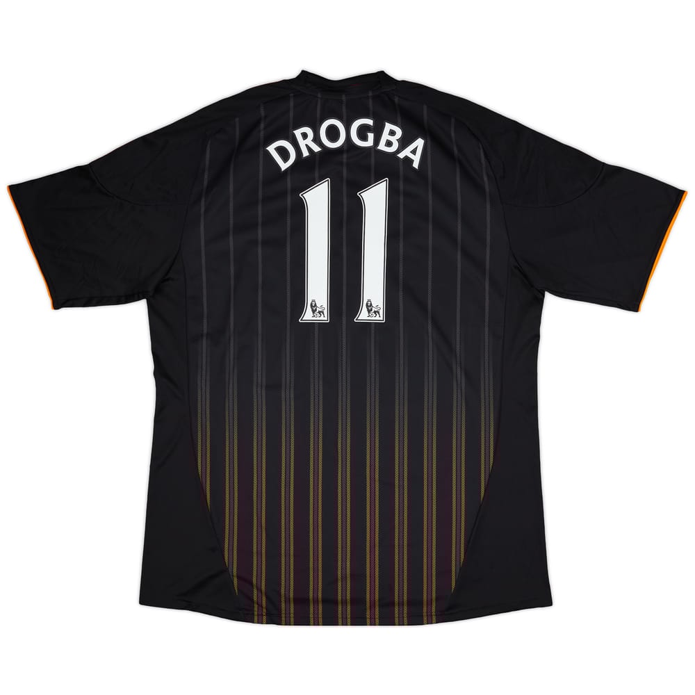 2010-11 Chelsea Away Shirt Drogba #11 (XXL)