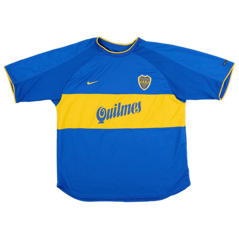 2000-01 Boca Juniors Home Shirt - 6/10 - (XL)