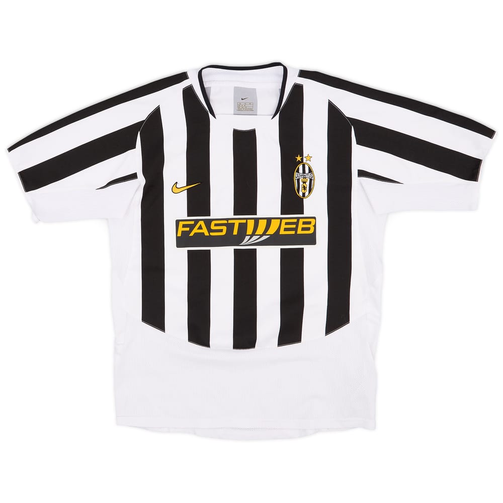 2003-04 Juventus Home Shirt - 8/10 - (XL.Boys)