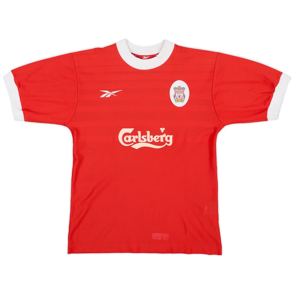 1998-00 Liverpool Home Shirt - 7/10 - (Y)