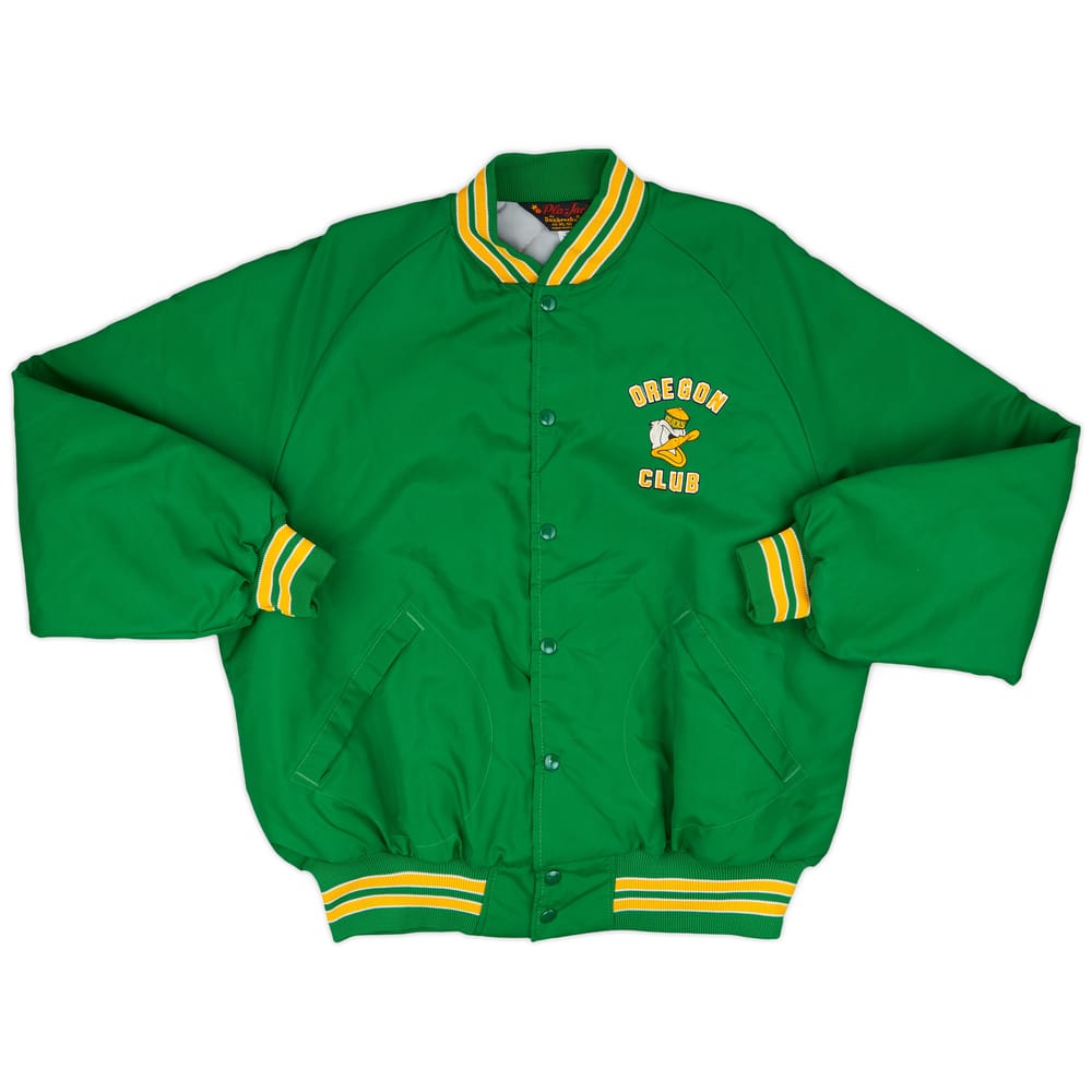 1990s Oregon Ducks Pla-Jac Varsity Jacket - 9/10 - (XL)