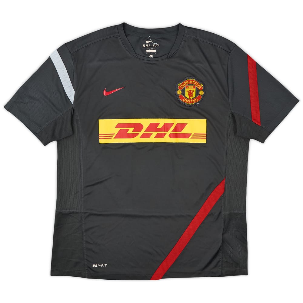 2012-13 Manchester United Nike Training Shirt - 8/10 - (L)